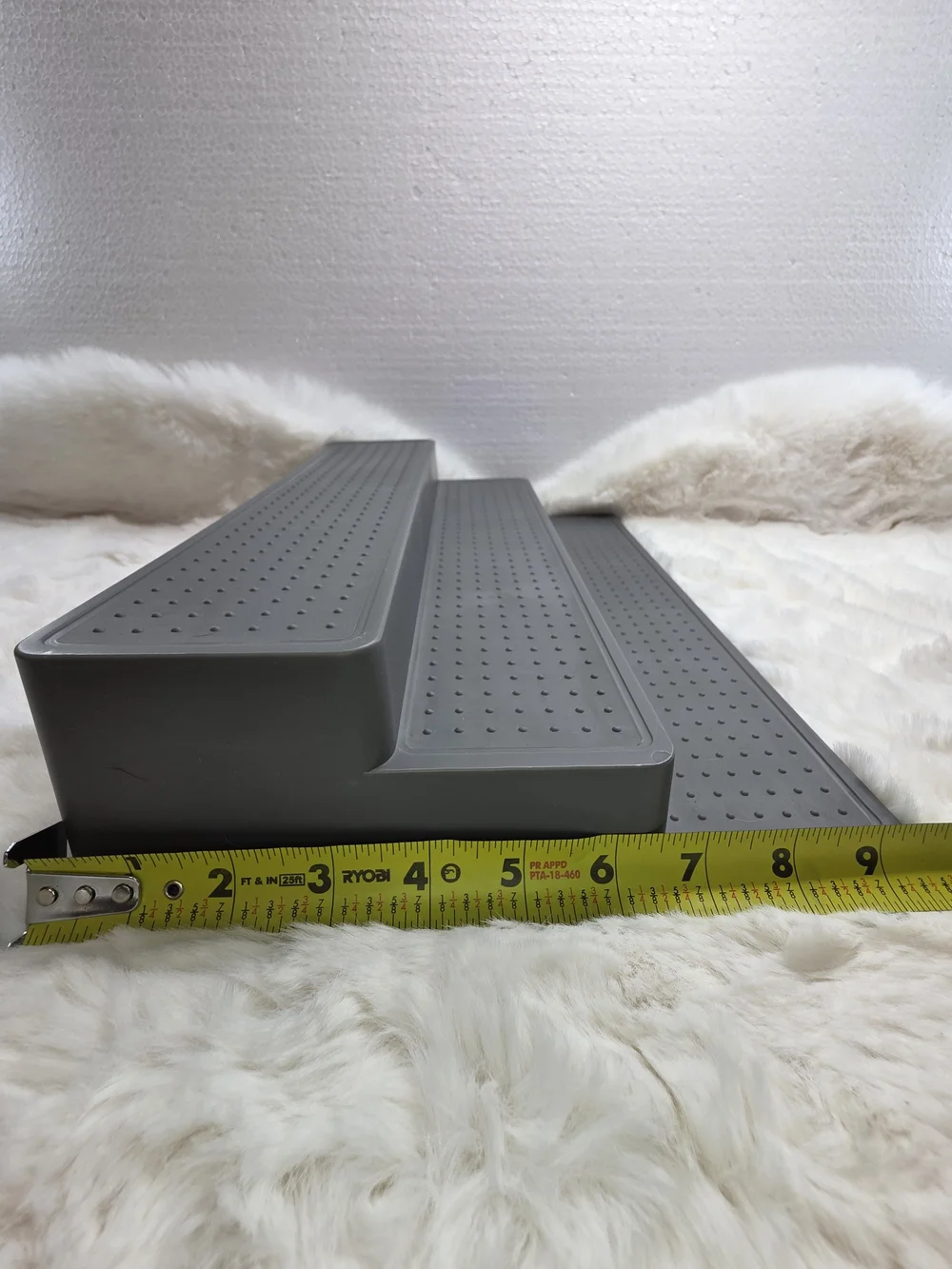 edge 3-Tier Organizer Shelves - Charcoal Gray
